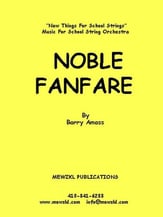 Noble Fanfare Orchestra sheet music cover